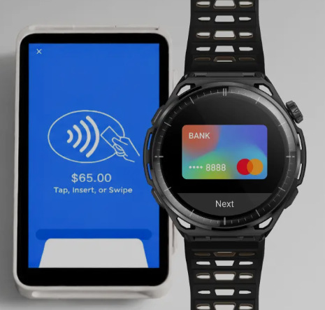 Chytré hodinky Amazfit Balance 3 stříbrné Amazfit Balance 3 podporují bezkontaktní platby Zepp Pay