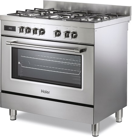 Kombinovaný sporák Haier HGM95TC1XS nerez