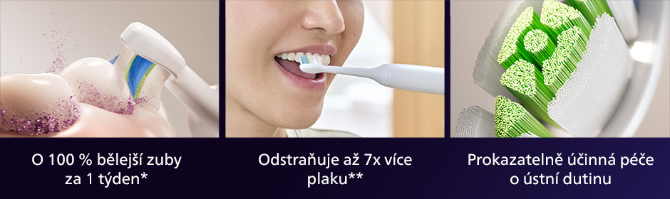 Náhradní hlavice Philips Sonicare Optimal White HX6064/87 (4 ks) bílá Philips HX6064/87 Sonicare Optimal White