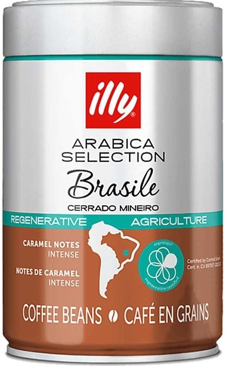 Káva zrnková Illy BRAZIL Cerrado Mineiro 250 g