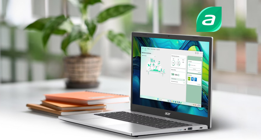 Acer Aspire Go 15, stříbrná