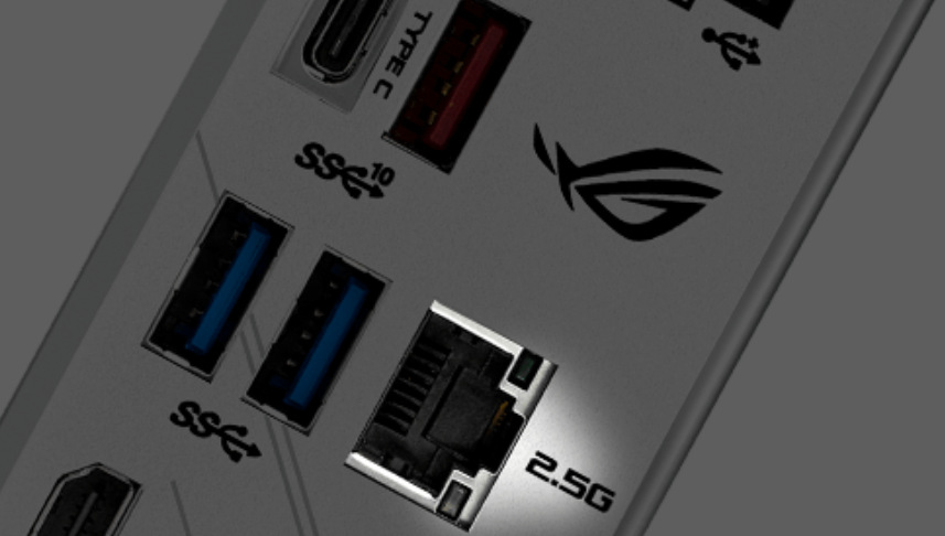Základní deska Asus ROG Strix B550-A GAMING Asus ROG Strix B550-A GAMING podporuje také 2,5Gb ethernet