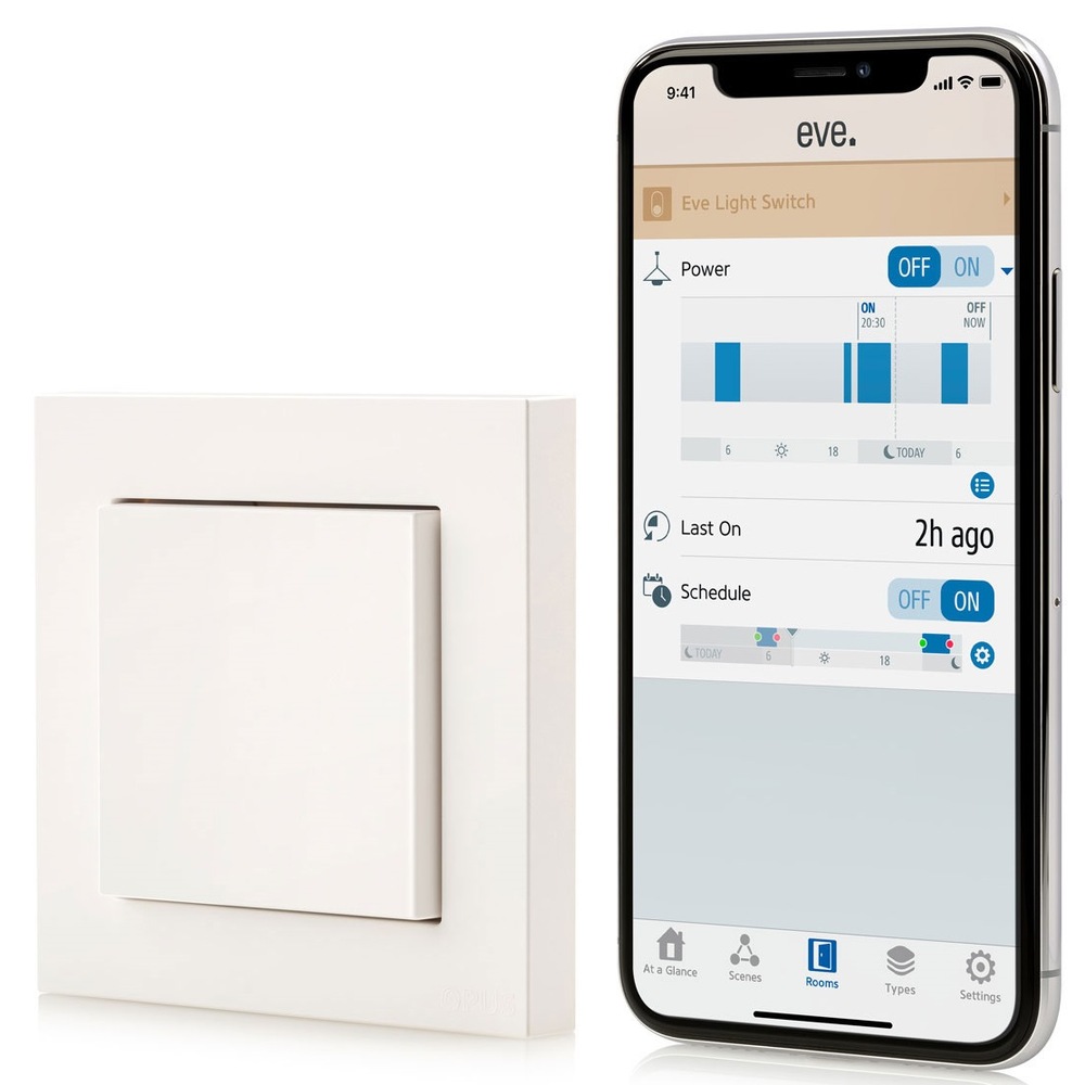 Vypínač Eve Light Wall Switch