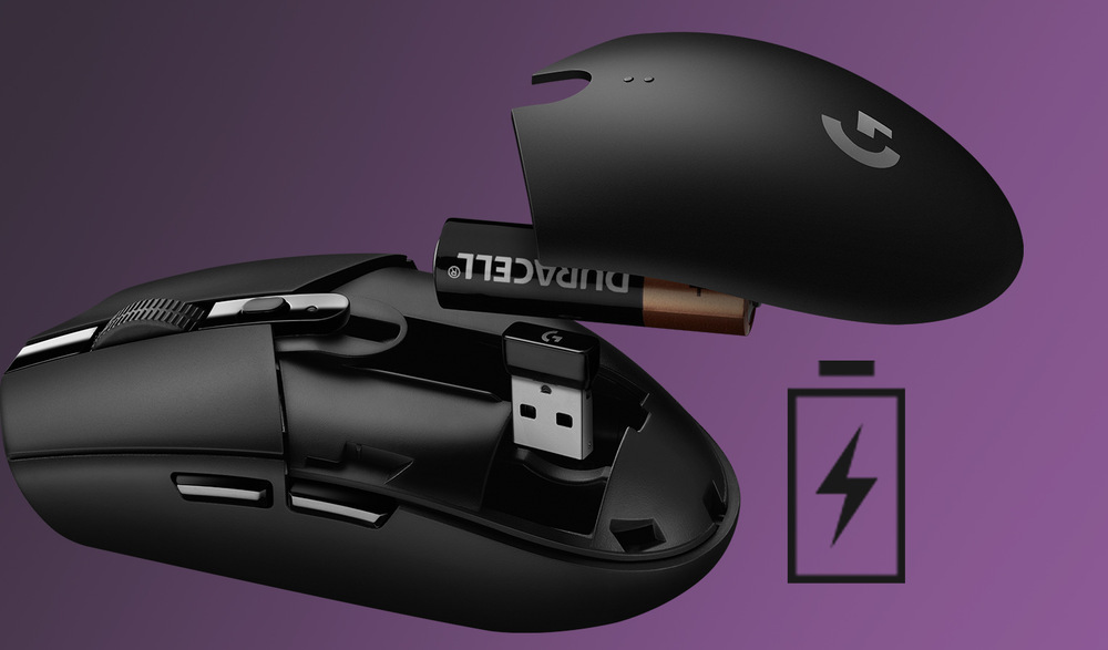 Myš Logitech G305 Lightspeed Wireless černá