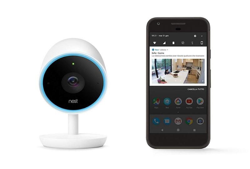 IP kamera Google Nest Cam IQ bílá
