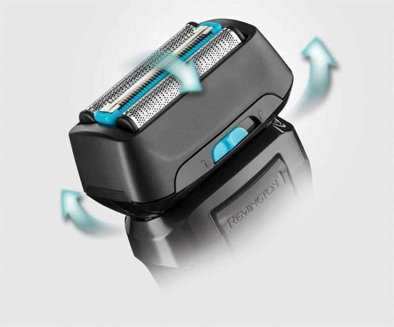 Holicí strojek Remington F6000 F6 Style Series Aqua Foil Shaver černý/modrý Holicí strojek Remington F6000 F6 Style Series Aqua Foil Shaver černý/modrý