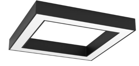 Stropní svítidlo IMMAX NEO CANTO SMART 80x80cm 60W Zigbee 3.0 černé