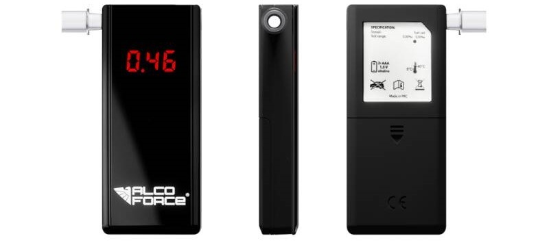 Alkoholtester Alco Force PRIME černý