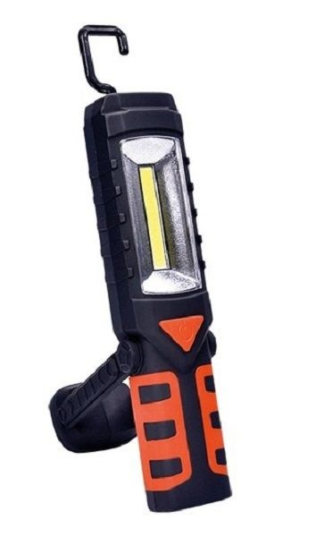 Svítilna Solight WM16 3W s USB černá/oranžová Svítilna Solight WM16 3W s USB černá/oranžová