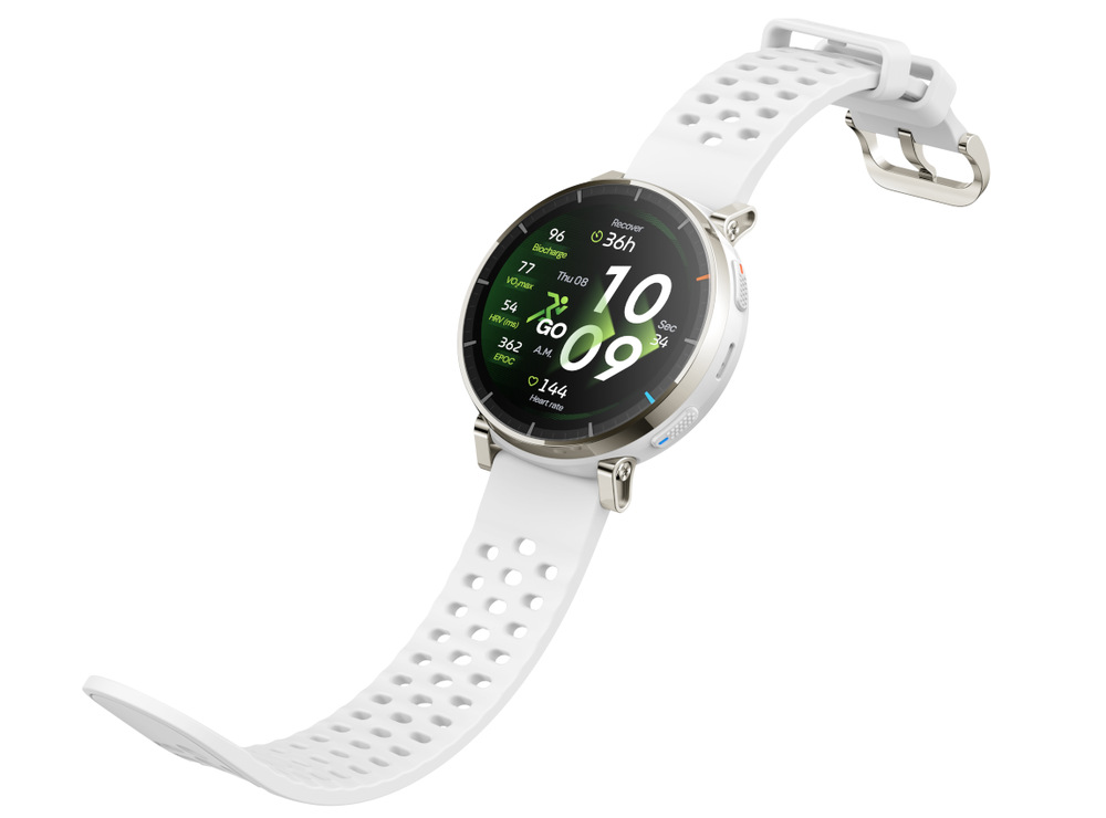 Hodinky Amazfit Active 3 Premium s bílým řemínkem