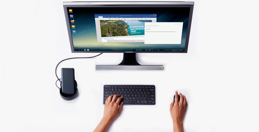 Dokovací stanice Samsung DeX Station černá