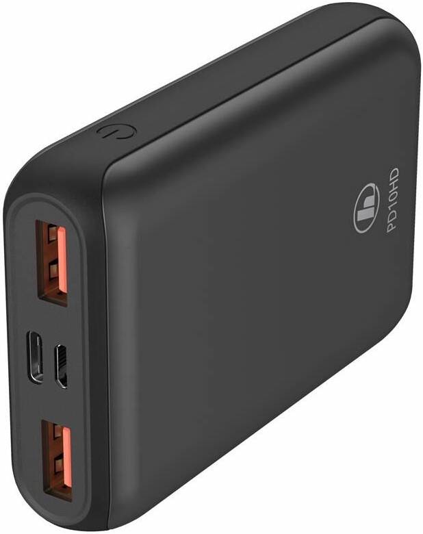 Powerbanka Hama PD10-HD 10000 mAh šedá