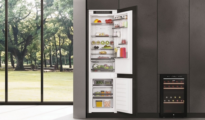 Chladnička s mrazničkou Haier HBW5519E bílá Chladnička s mrazničkou Haier HBW5519E bílá