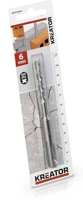 Vrták Kreator KRT010903, 6×110 mm