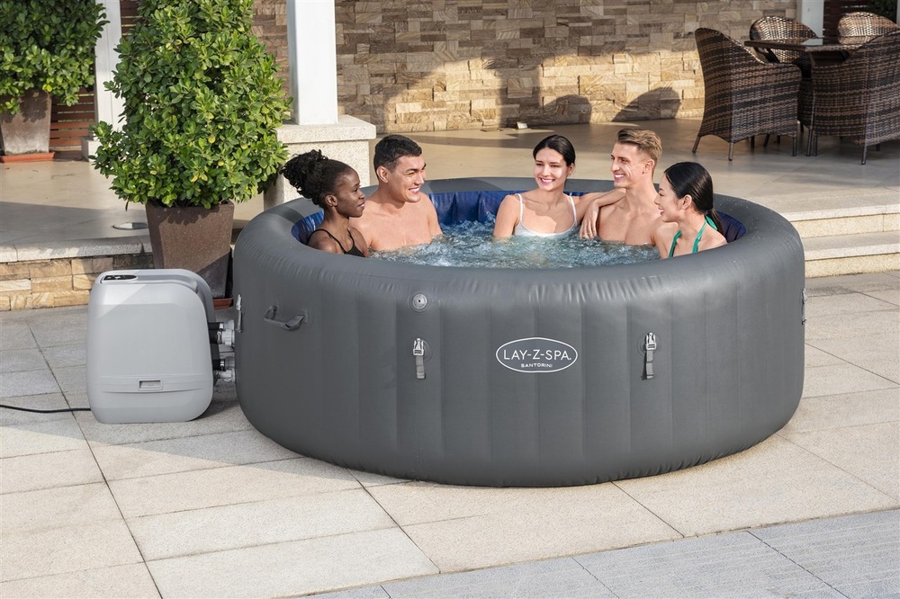 Vířivka Bestway Lay-Z-Spa® Santorini HydroJet Pro™ s APP Vířivka Bestway Lay-Z-Spa® Santorini HydroJet Pro™ s APP