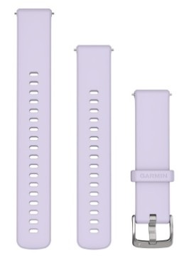 Řemínek Garmin Quick Release (18 mm), stříbrná přezka fialový Řemínek Garmin Quick Release (18 mm), stříbrná přezka - fialová