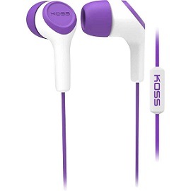 Sluchátka Koss KEB/15i (doživotní záruka) fialová Sluchátka Koss KEB/15i (doživotní záruka) fialová