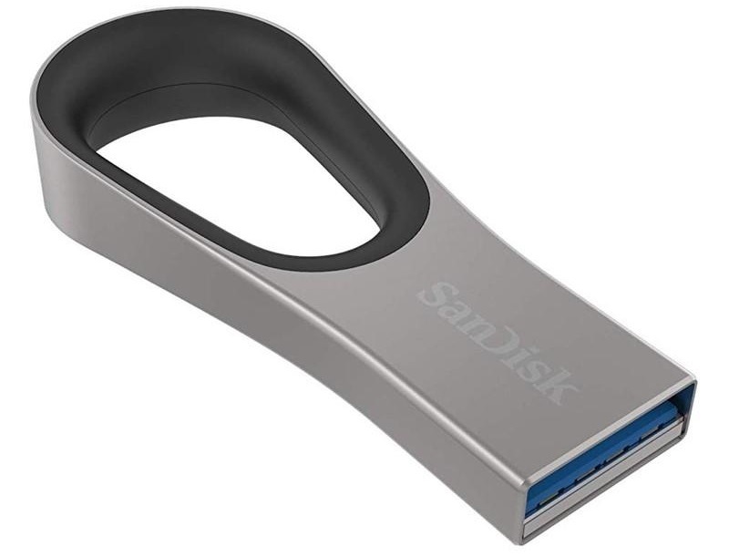USB Flash SANDISK Ultra Loop 64 GB stříbrný