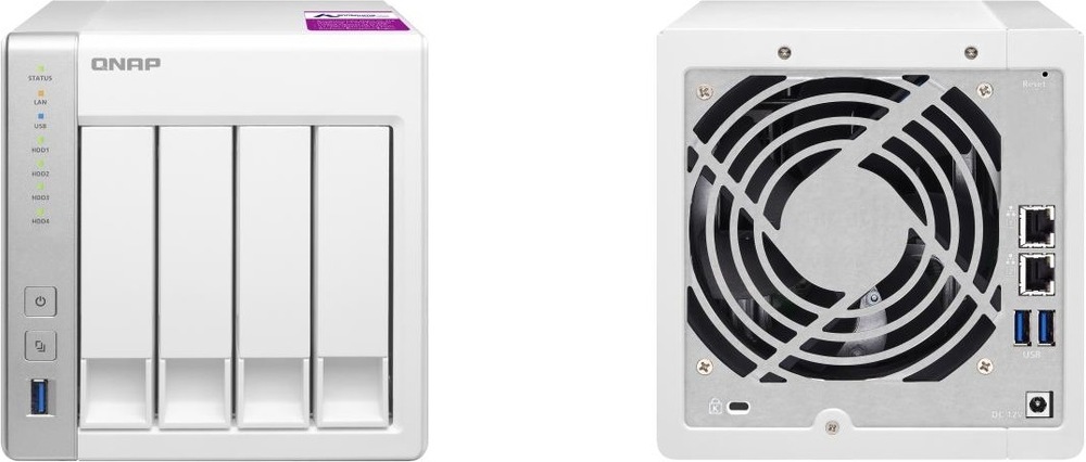 Datové úložiště (NAS) QNAP TS-431P2-1G bílé NAS QNAP TS-431P2-1G