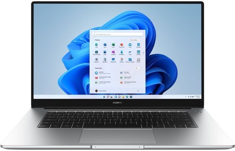 Notebook Huawei MateBook D15 stříbrný