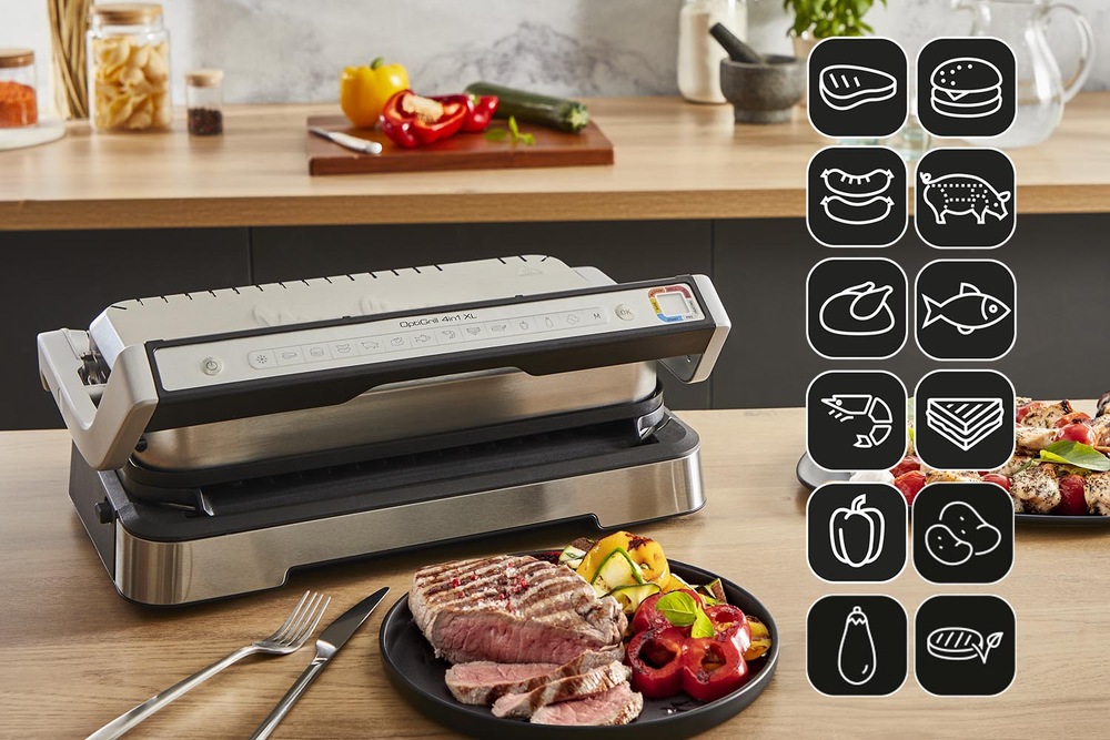 Gril Tefal GC782D30 OptiGrill 2v1 XL Gril Tefal GC782D30 OptiGrill 2v1 XL