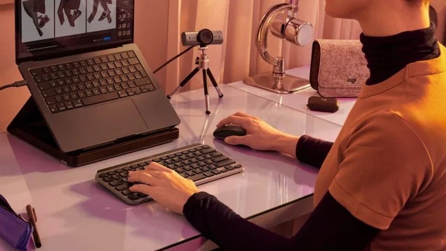 Myš Logitech MX Anywhere 3S pro MacBook šedá