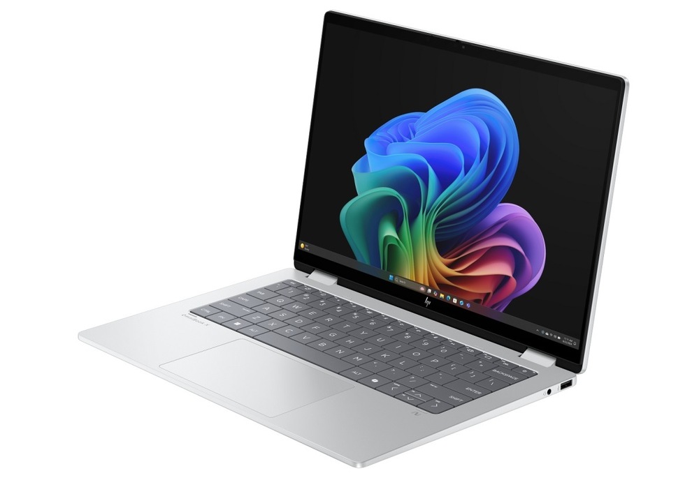 Notebook HP OmniBook X Flip NG AI 14-fm0001nc otočený doleva
