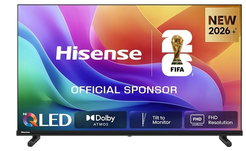 Televize Hisense 50A5S s barvami na displeji