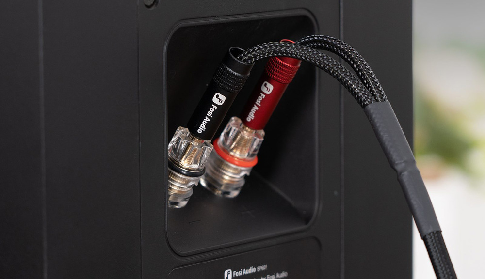 Reproduktory Fosi Audio SP601 (2 ks) černý Dvoupásmová konstrukce zajišťuje čisté výšky, přirozené středy a pevné basy při každém poslechu.