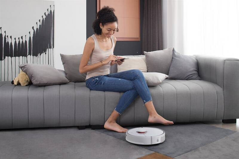 Robotický vysavač Roborock S5 Max White bílý Xiaomi Roborock S5 Max White, bílá