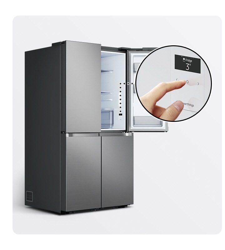 Americká lednice Samsung RF65A967ESR/EO nerez
