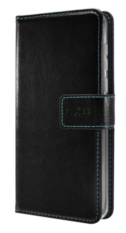 Pouzdro na mobil flipové FIXED Opus na Samsung Galaxy S8+ černé