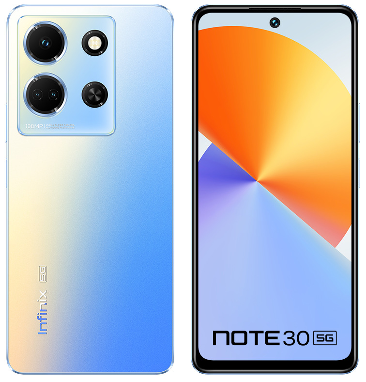Mobilní telefon Infinix Note 30 5G 8 GB / 128 GB modrý
