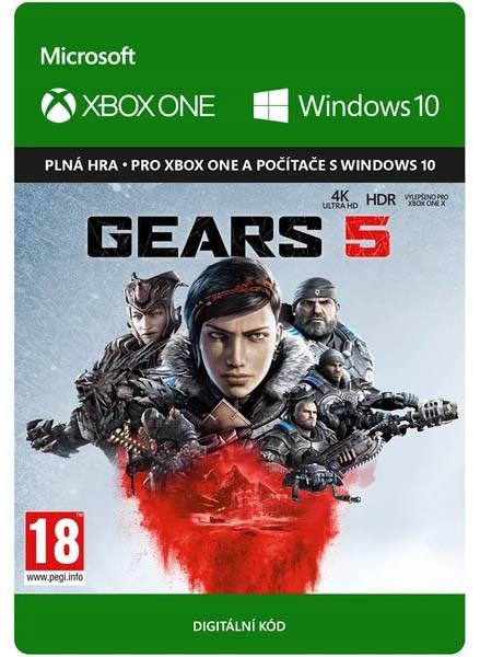 Gears 5 – elektronická licence Xbox Series / Xbox One / PC