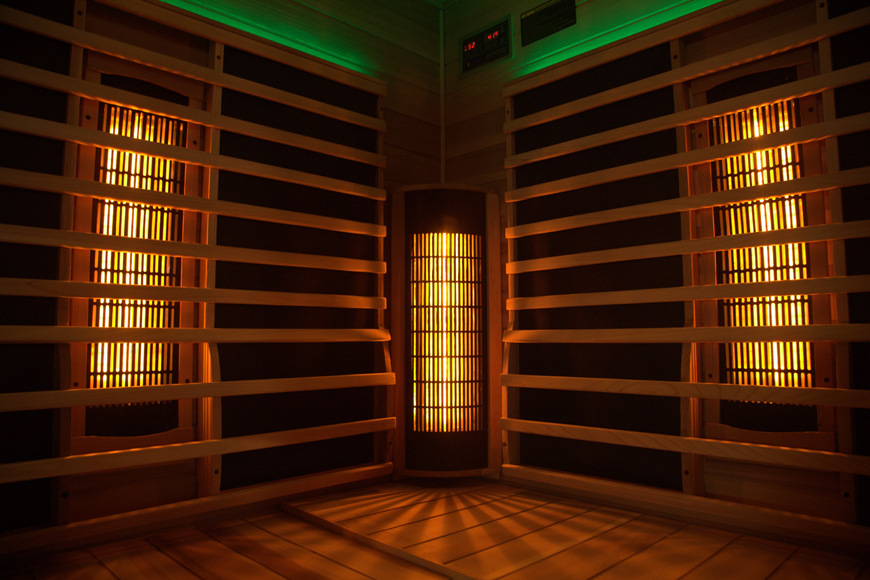 Infrasauna Belatrix Vista 2 Lux dřevo
