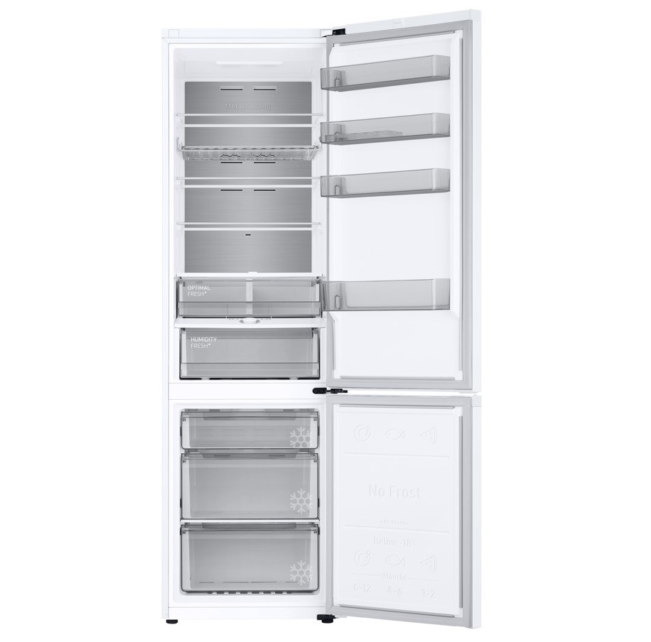 Chladnička Samsung RB38C705DWW/EF - otevřená lednice, zapuštěné dveře