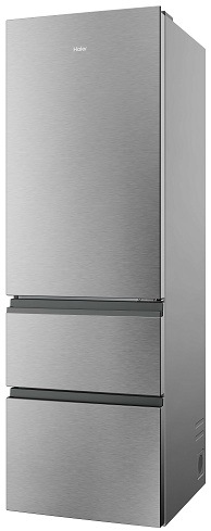 chladnička haier HTR3618CNMG mírně z pravé strany
