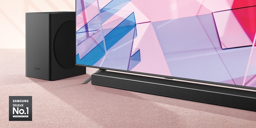 Soundbar Samsung HW-Q60T černý Soundbar Samsung HW-Q60T černý