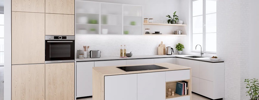 Indukční varná deska s odsáváním Bosch Serie 8 PXX875D57E černá