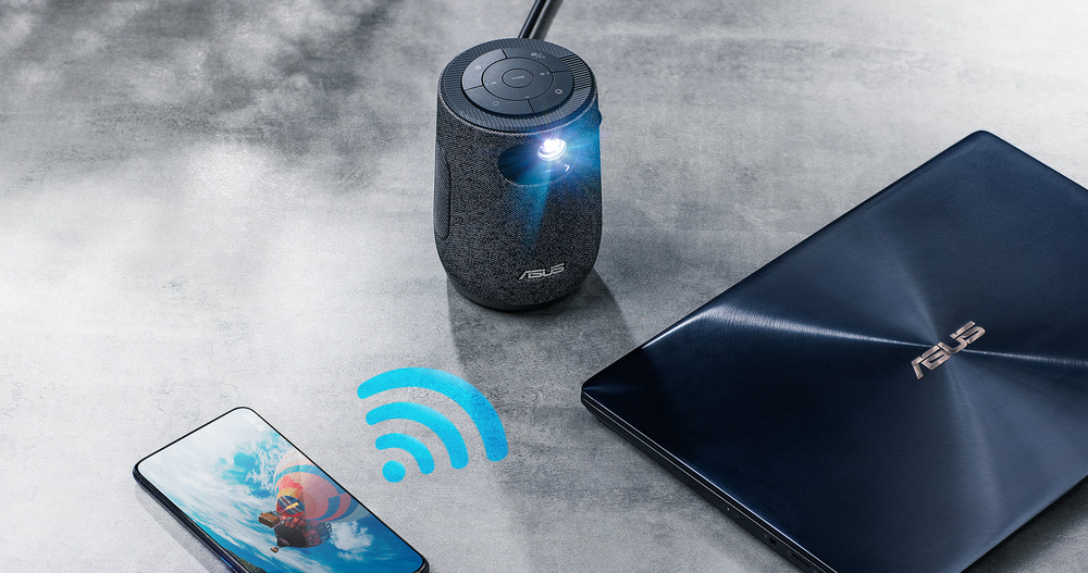 Projektor Asus ZenBeam Latte L1 šedý Projektor Asus ZenBeam Latte L1 šedý
