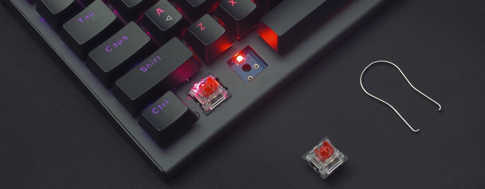 Genesis THOR 303 RGB Outemu Red CZ/SK 