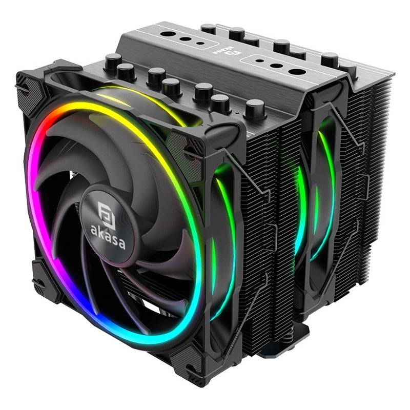 Chladič CPU AKASA SOHO H7, 7 Heatpipes, ARGB