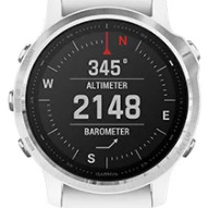 Chytré hodinky Garmin fenix6S Glass černé/stříbrné Chytré hodinky Garmin fenix6S Glass černé/stříbrné