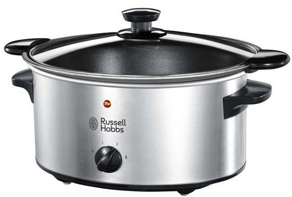 Pomalý hrnec s odnímatelným kastrolem RUSSELL HOBBS Cook@Home 22740-56 nerez
