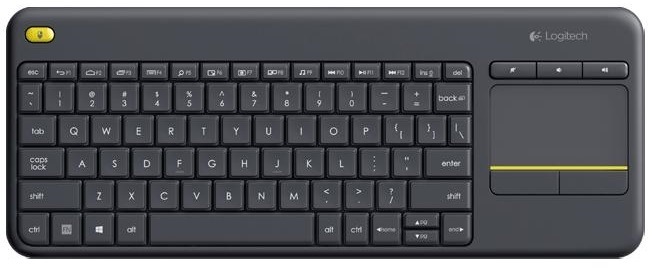 Klávesnice Logitech Wireless K400 Plus, US