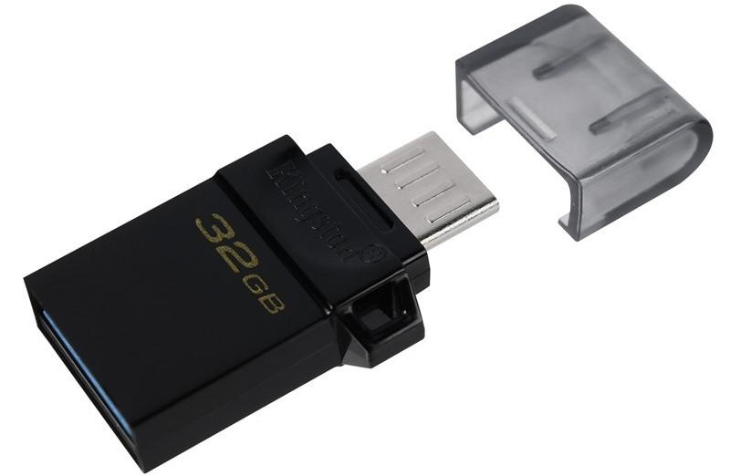 USB Flash Kingston DataTraveler microDuo3 Gen2 32GB černý