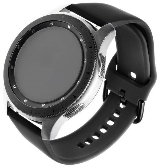 Řemínek FIXED Silicone Strap 22mm na smartwatch černý Řemínek FIXED Silicone Strap 22mm na smartwatch černý