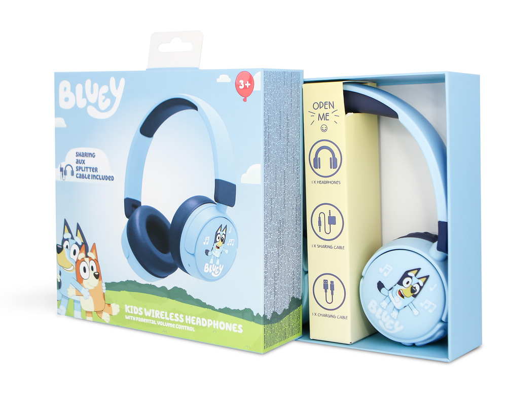 Sluchátka OTL Technologies Bluey Wireless modrá Sluchátka OTL Technologies Bluey Wireless modrá