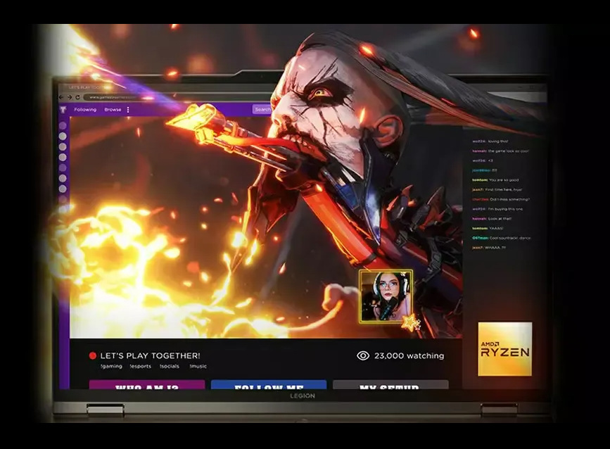 Notebook Lenovo Legion 7 16IAX10 + Game Pass předplatné na 3 měsíce bílý
