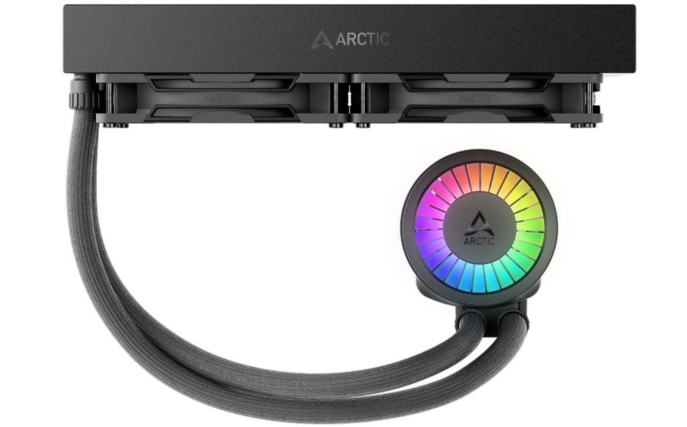 Vodní chladič Arctic Cooling Liquid Freezer III Pro 280 ARGB černý VRM ventilátor Vodní chladič Arctic Cooling Liquid Freezer III Pro 280 ARGB